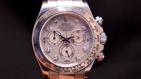 daytona oro bianco quadrante madreperla|Cosmograph Daytona Zenith White Gold Madreperla .